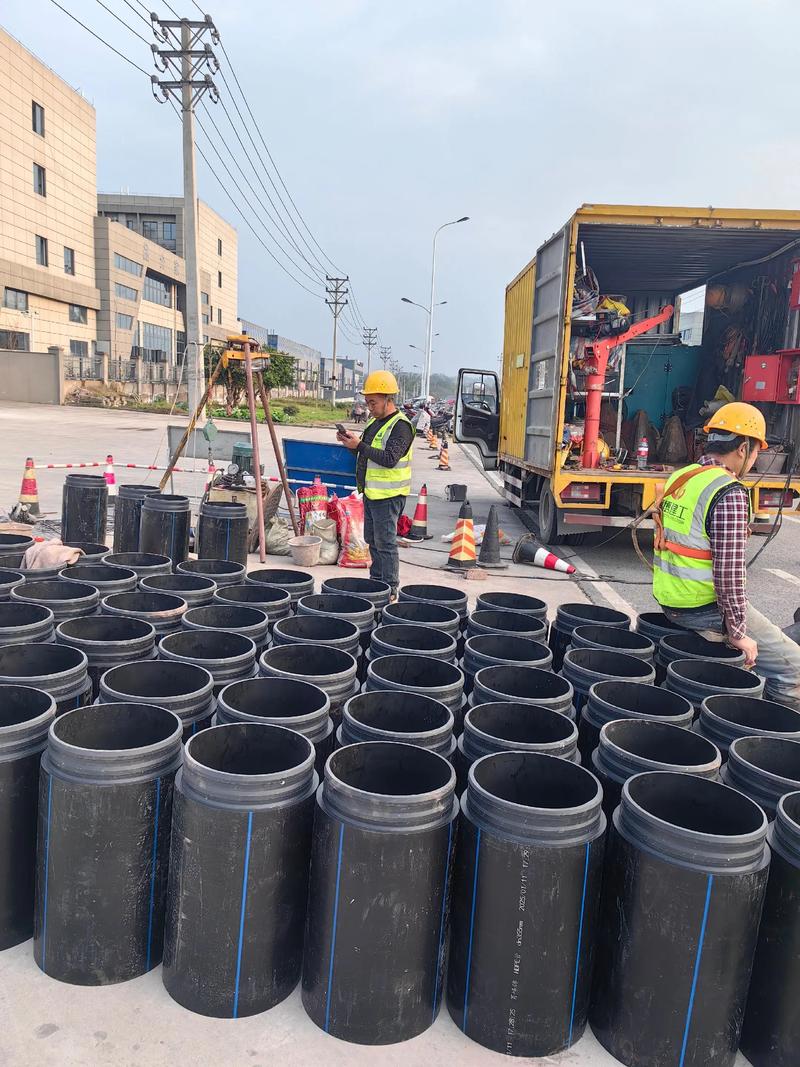 后湖管理区管道短管置换