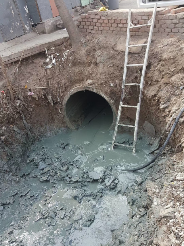后湖管理区管道清洗