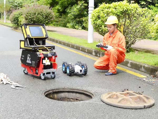 后湖管理区管道机器人检测